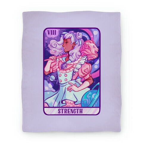 (Magical Girl) Strength Tarot Card Blanket