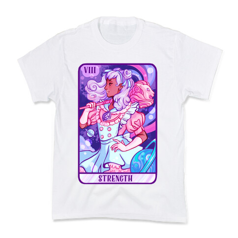 (Magical Girl) Strength Tarot Card Kids T-Shirt