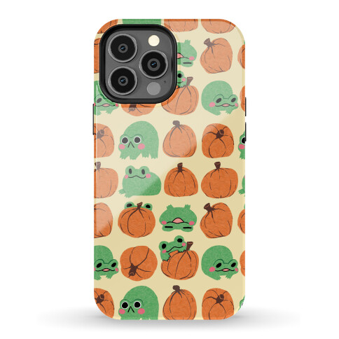 Pumpkins Frogs Phone Case