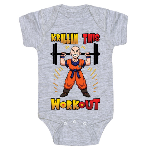 Krillin This Workout Baby One-Piece