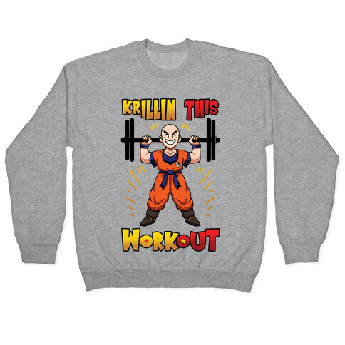 Krillin This Workout Pullover