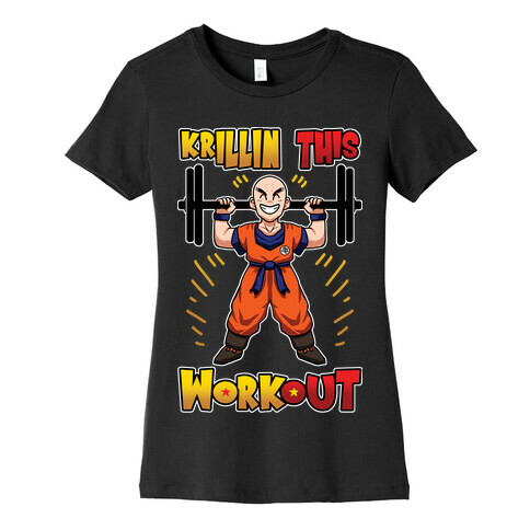 Krillin This Workout Womens T-Shirt