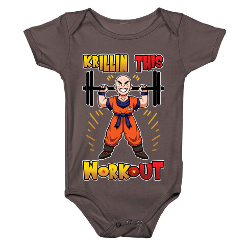 Krillin This Workout Baby One-Piece