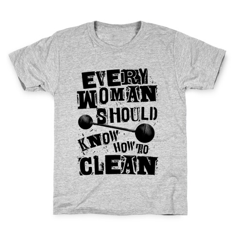 Every Woman Should Know How To Iron Kids T-Shirt