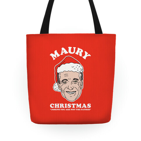 Maury Christmas Joseph You are Not the Father Tote