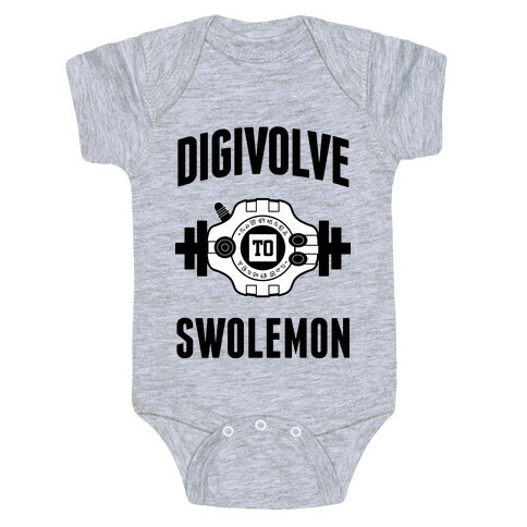 Digivolve to Swolemon! Baby One-Piece