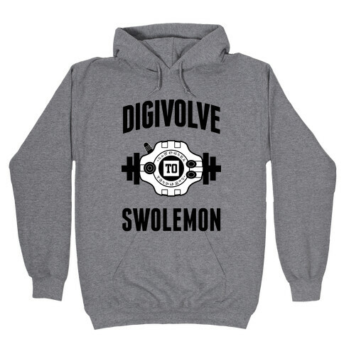 Digivolve to Swolemon! Hooded Sweatshirt