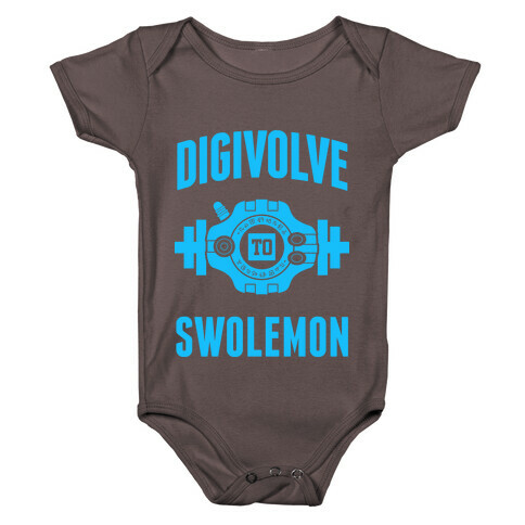 Digivolve to Swolemon! (Light Print) Baby One-Piece