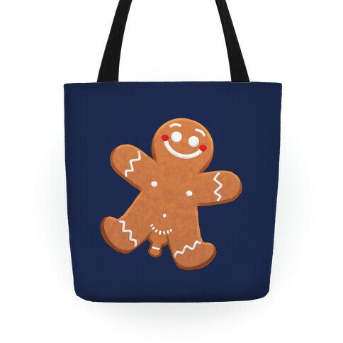 Ginger Bread Nudist Male Tote