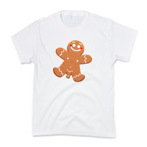 Ginger Bread Nudist Male Kids T-Shirt