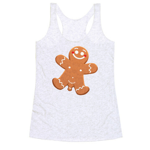 Ginger Bread Nudist Male Racerback Tank Top