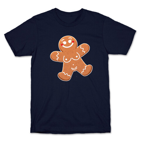 Ginger Bread Nudists Female T-Shirt