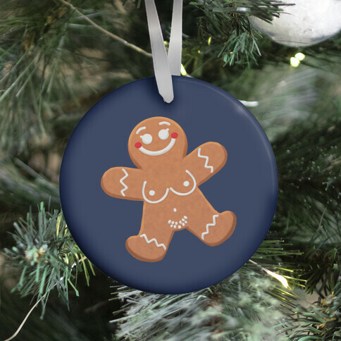 Ginger Bread Nudists Female Ornament