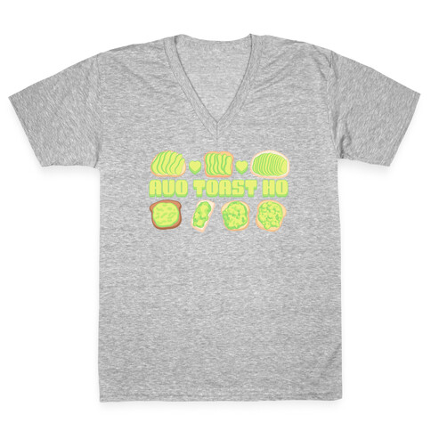 Avo Toast Ho V-Neck Tee Shirt