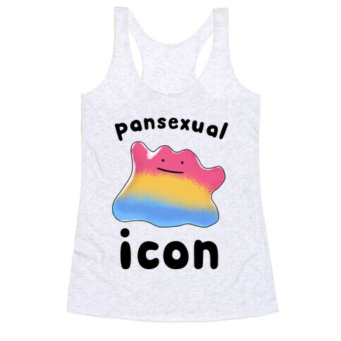 Pansexual Icon (Ditto) Racerback Tank Top