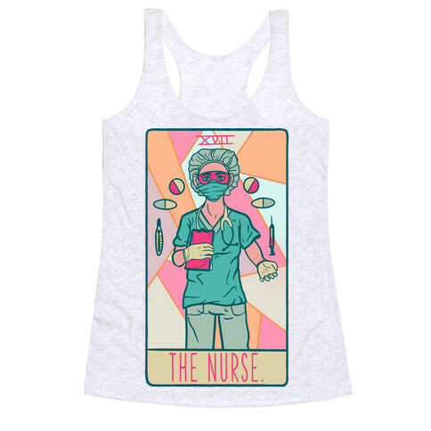 The Nurse Tarot Racerback Tank Top