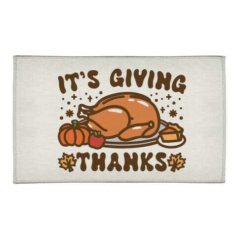 It's Giving Thanks Welcome Mat