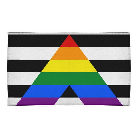 Ally Pride Flag Welcome Mat