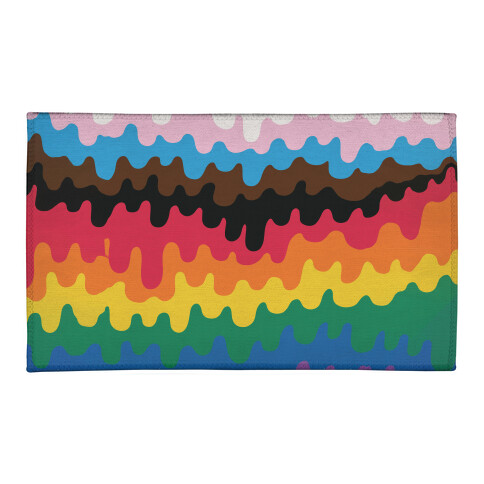 Pride Drip Welcome Mat