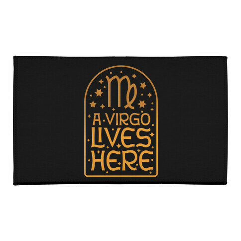 A Virgo Lives Here Welcome Mat