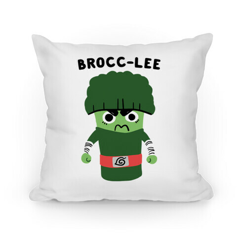 Brocc-Lee - Rock Lee Pillow