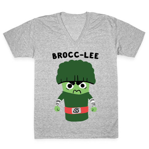 Brocc-Lee - Rock Lee V-Neck Tee Shirt