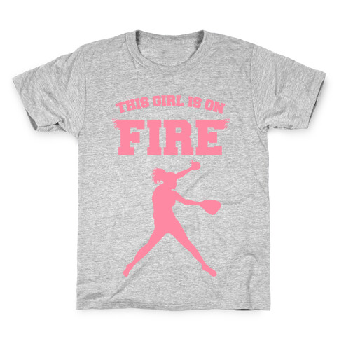 This Girl Is On Fire Kids T-Shirt