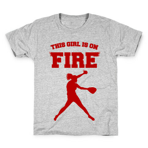 This Girl Is On Fire Kids T-Shirt