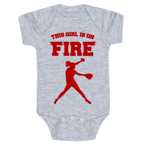 This Girl Is On Fire Baby One-Piece