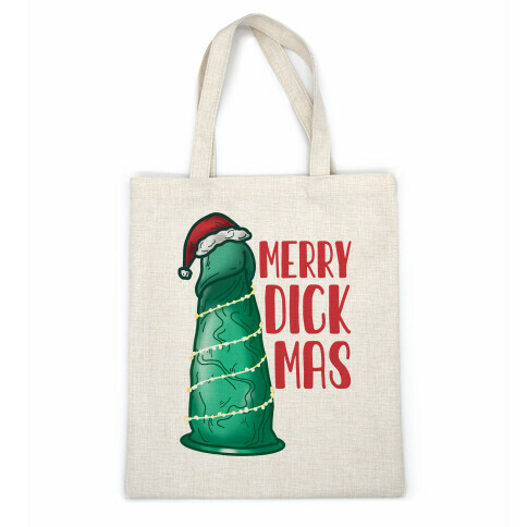 Merry Dickmas Casual Tote