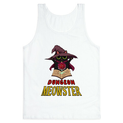Dungeon Meowster Tank Top