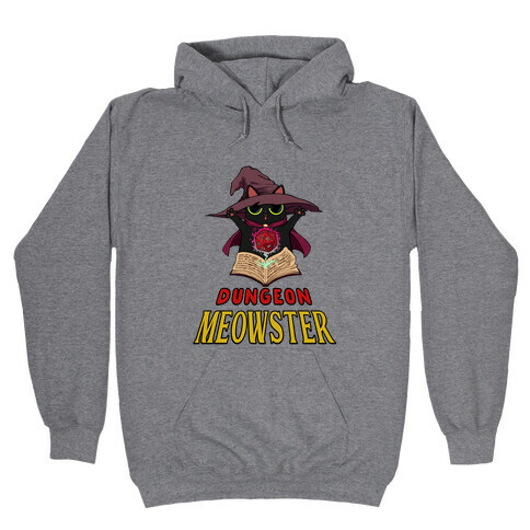 Dungeon Meowster Hooded Sweatshirt