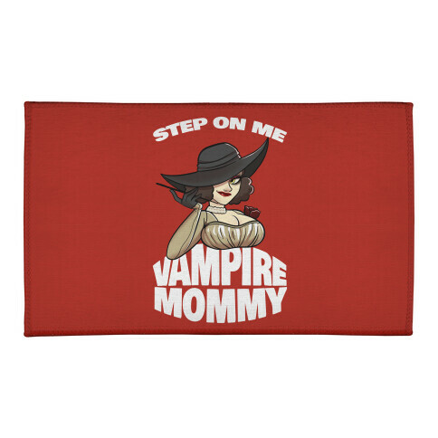 Step On Me Vampire Mommy Welcome Mat