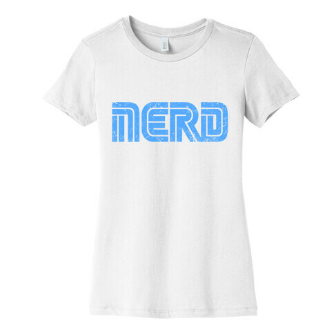 Vintage Sega Nerd Womens T-Shirt