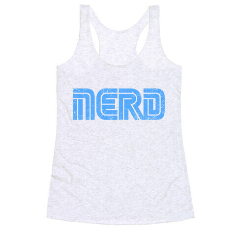 Vintage Sega Nerd Racerback Tank Top