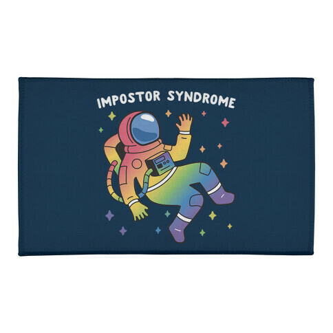 Impostor Syndrome Astronaut Welcome Mat