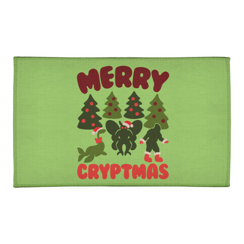 Merry Cryptmas Welcome Mat