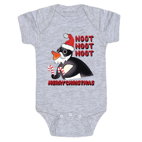 Noot, Noot, Noot! Merry Christmas! Baby One-Piece