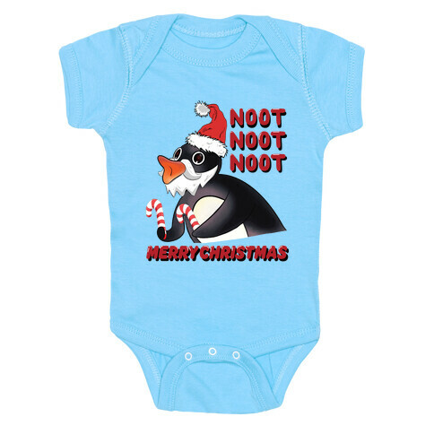 Noot, Noot, Noot! Merry Christmas! Baby One-Piece