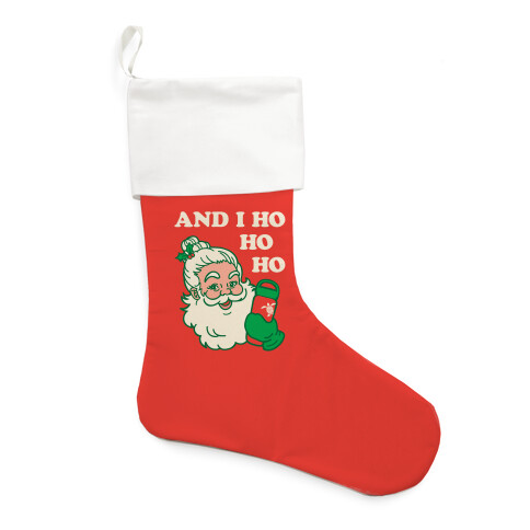 VSCO Santa Parody Stocking