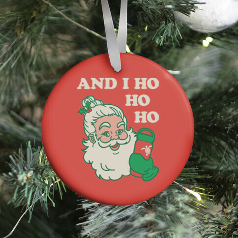 VSCO Santa Parody Ornament