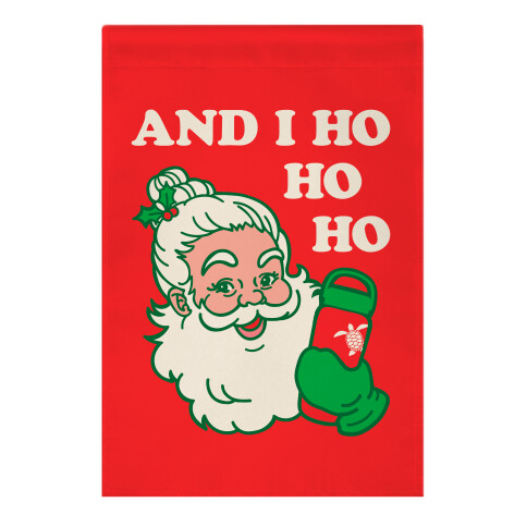 VSCO Santa Parody Garden Flag