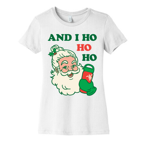 VSCO Santa Parody Womens T-Shirt