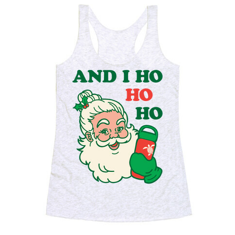 VSCO Santa Parody Racerback Tank Top