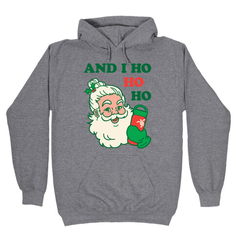 VSCO Santa Parody Hooded Sweatshirt