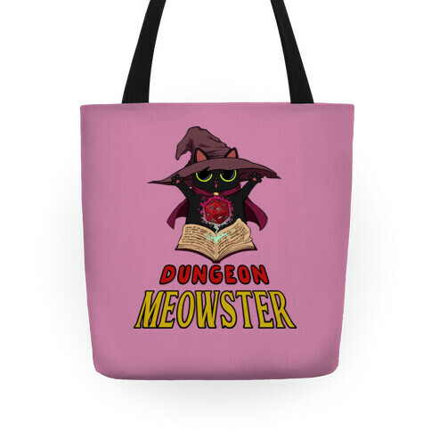 Dungeon Meowster Tote