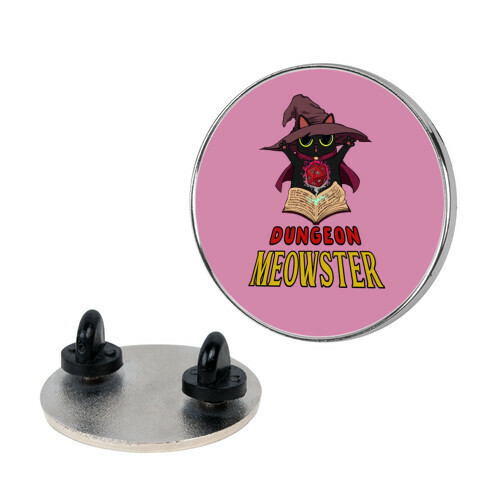 Dungeon Meowster Pin