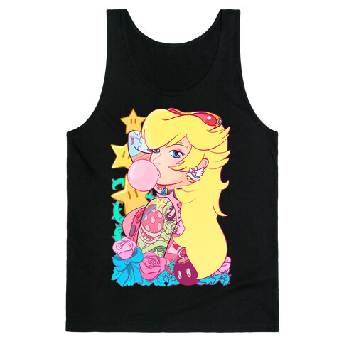 Punk Peach Parody Tank Top