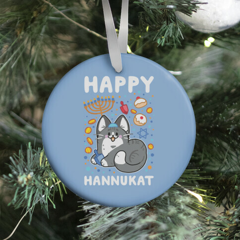 Happy Hannukat Ornament