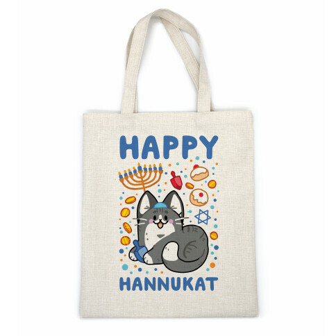Happy Hannukat Casual Tote